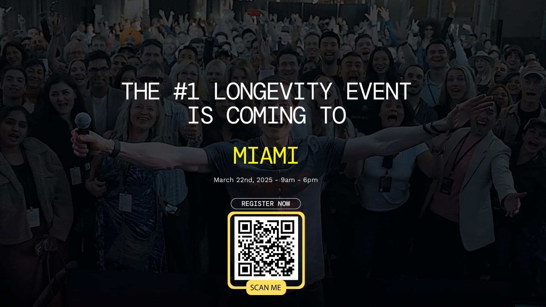 Don’t Die Summit, Longevity Event Miami, Reverse Aging Conference: Don’t Die Summit Miami: Longevity, Reverse Aging