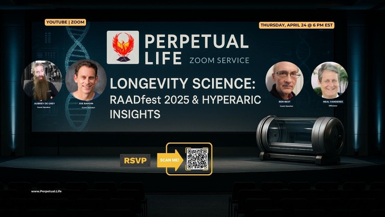 Longevity Science: RAADFest 2025 & Hyperbaric Insights