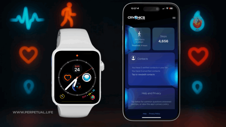 Blog banner: Biostasis readiness with wearable health technology